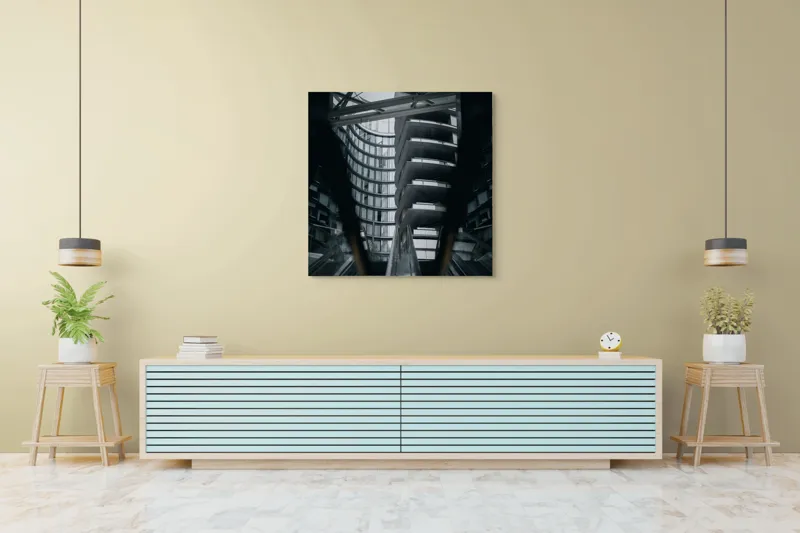 Tablou Canvas Modern, Arhitectura Contemporana, 100 x 100 cm – poza 5