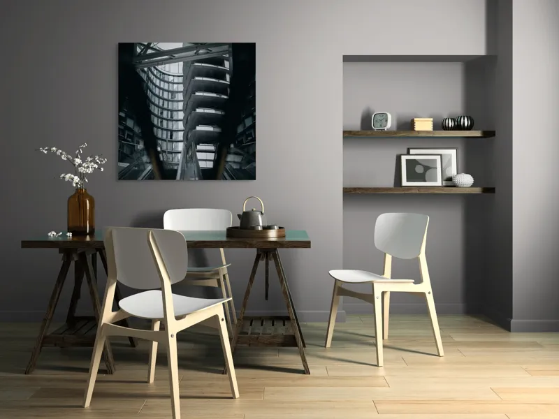 Tablou Canvas Modern, Arhitectura Contemporana, 100 x 100 cm – poza 6
