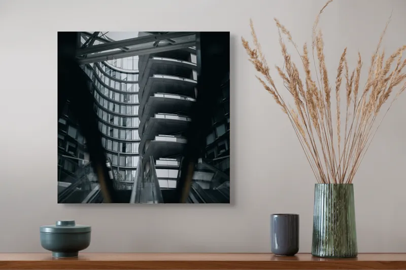 Tablou Canvas Modern, Arhitectura Contemporana, 50 x 50 cm – poza 4