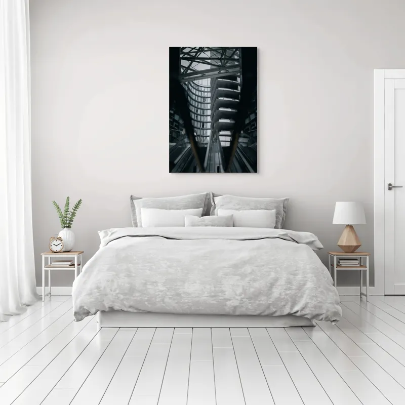 Tablou Canvas Modern, Arhitectura Contemporana, 70 x 100 cm – poza 3