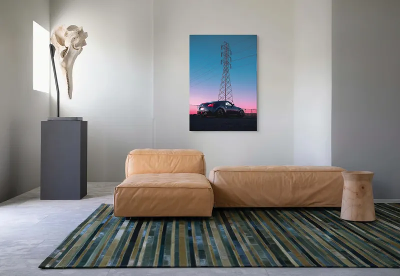 Tablou Canvas Eleganță Crepusculară Viteza Electrificată, 70 x 100 cm – poza 7