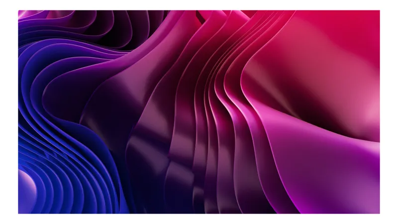Tablou Canvas cu design abstract \"Ritmul curcubeului de mătase\", 100 x 100 cm