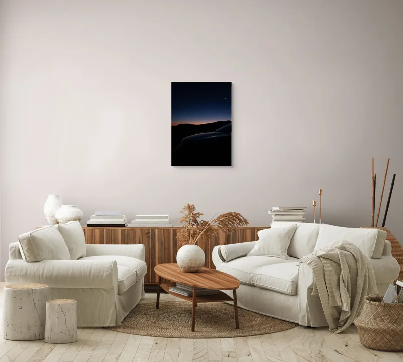Tablou Canvas pe temă de evadare nocturnă sub cerul infinit, 50 x 70 cm – poza 4