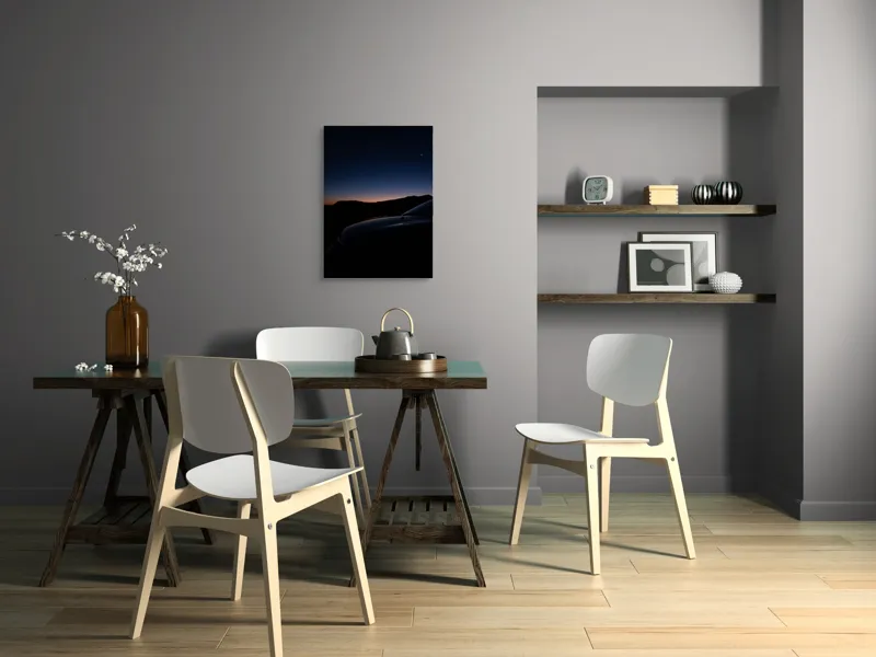 Tablou Canvas pe temă de evadare nocturnă sub cerul infinit, 50 x 70 cm – poza 5
