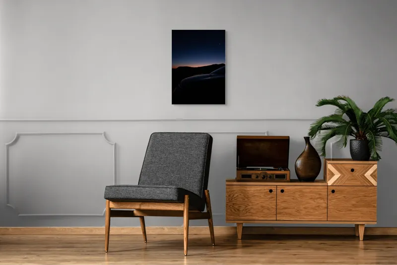 Tablou Canvas pe temă de evadare nocturnă sub cerul infinit, 50 x 70 cm – poza 8