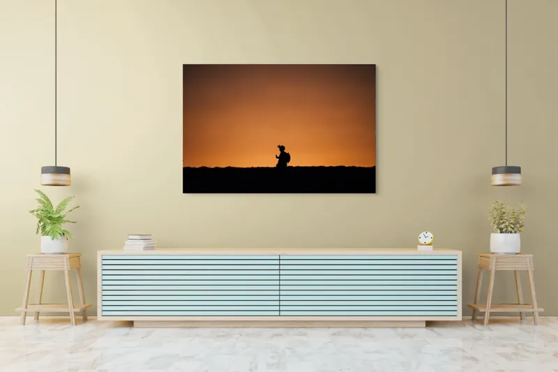 Tablou Canvas pe temă de peisaj și amurg, 150 x 100 cm – poza 6