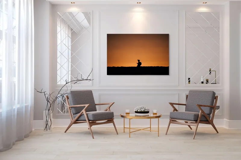 Tablou Canvas pe temă de peisaj și amurg, 150 x 100 cm – poza 7