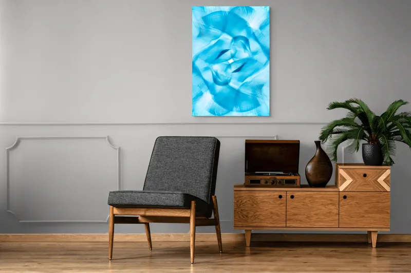 Tablou Canvas Vortex Apei Eterne Albastre, 70 x 100 cm – poza 6