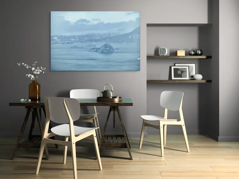 Tablou Canvas pe tema iernii peste ape înghețate, 150 x 100 cm – poza 5