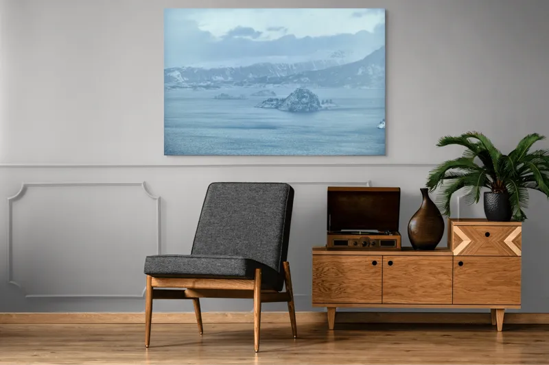 Tablou Canvas pe tema iernii peste ape înghețate, 150 x 100 cm – poza 8