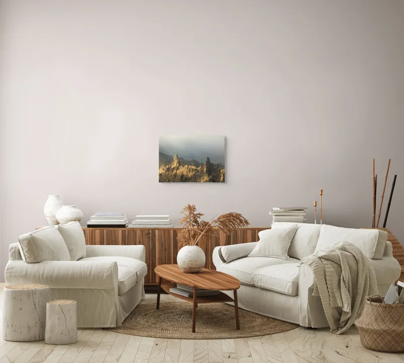 Tablou Canvas Relieful Stâncos în Lumină Aurie, 54 x 39 cm – poza 5