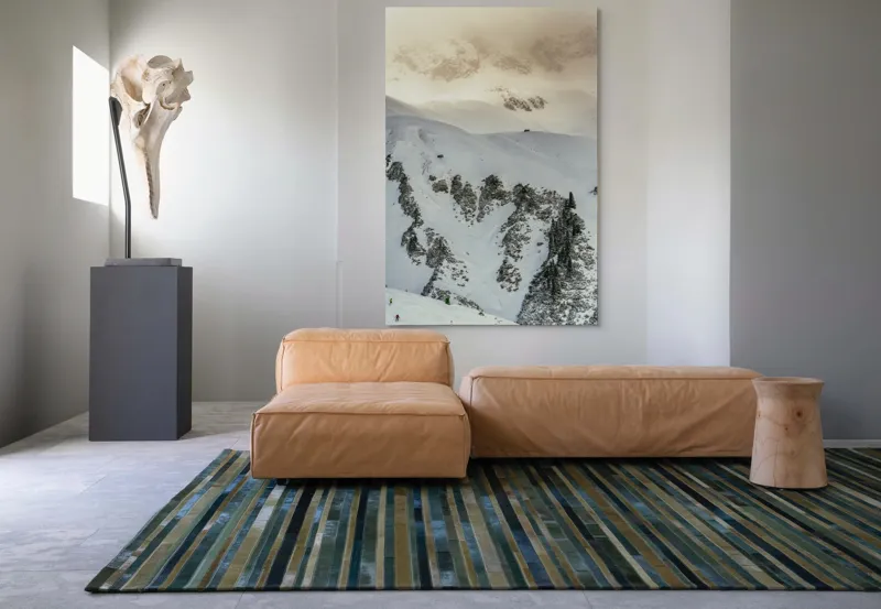 Tablou Canvas pe temă de peisaj montan, 100 x 150 cm – poza 7