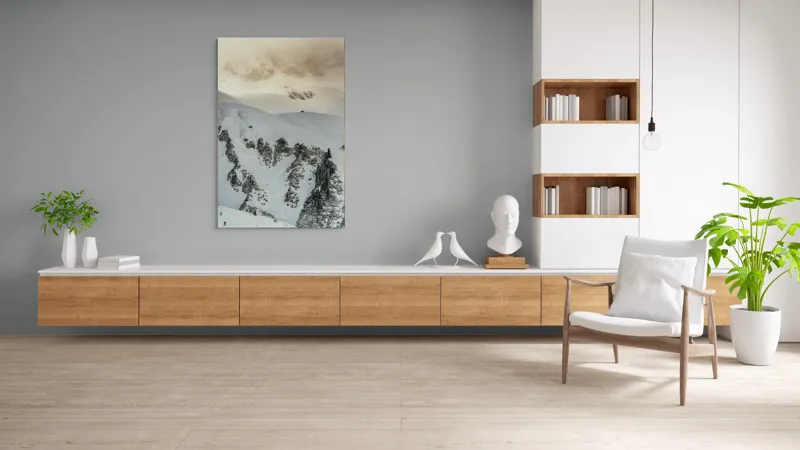 Tablou Canvas pe temă de peisaj montan, 100 x 150 cm – poza 8