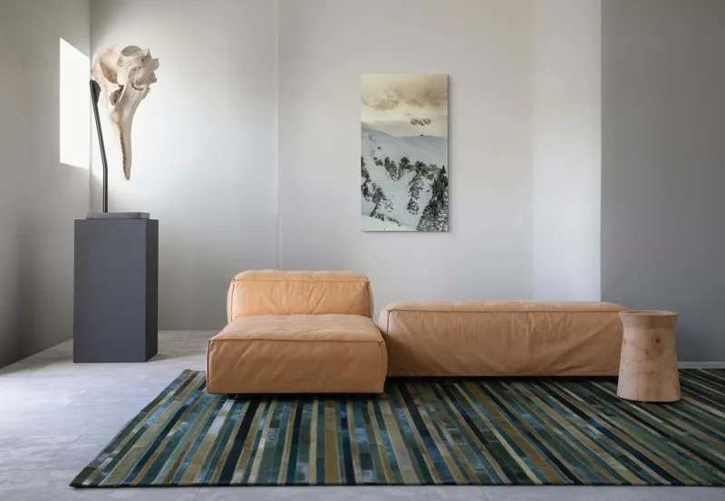 Tablou Canvas pe temă de peisaj montan, 50 x 90 cm – poza 5