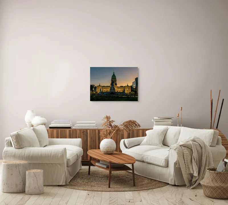 Tablou Canvas Trezirea orașului la apusul soarelui, 70 x 50 cm – poza 6