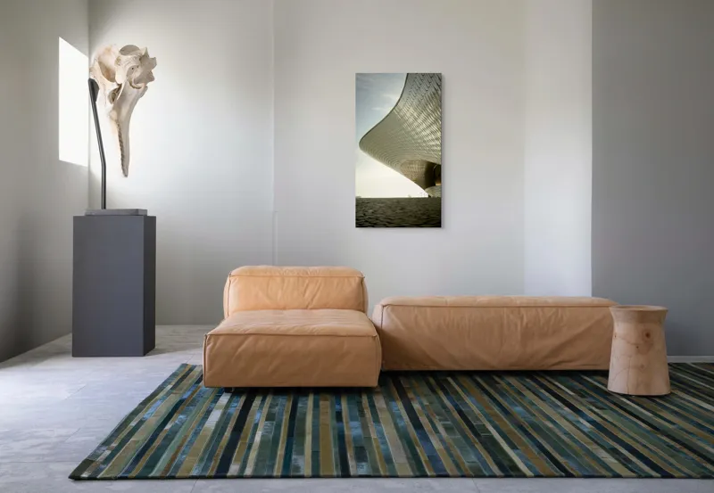 Tablou Canvas Arhitectură Futuristă îmbrățișând cerul senin, 50 x 90 cm – poza 5