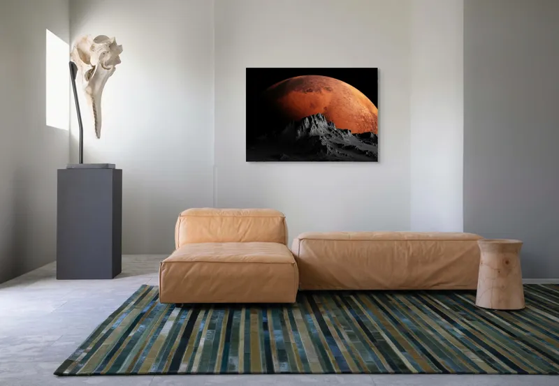Tablou Canvas Umbrele Misterioase ale Planetei Roșii, 100 x 70 cm – poza 7