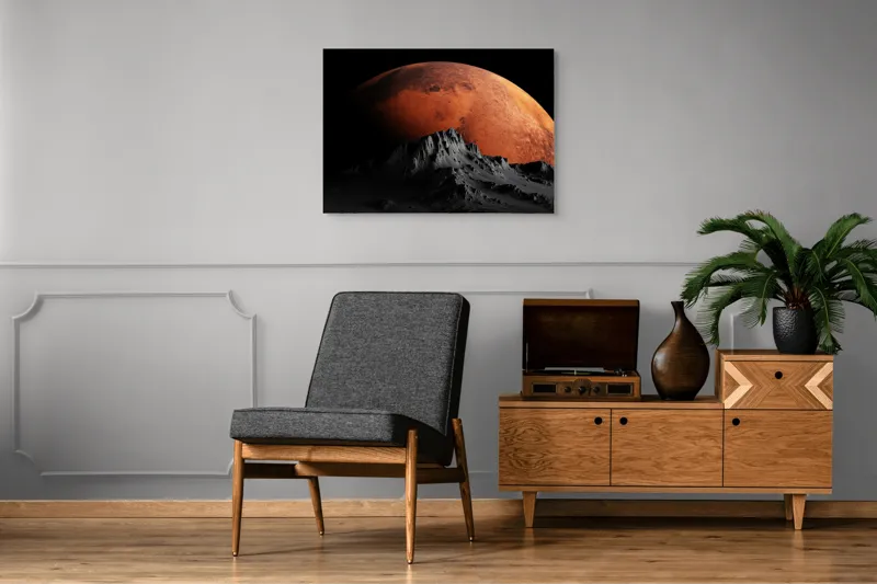 Tablou Canvas Umbrele Misterioase ale Planetei Roșii, 100 x 70 cm – poza 8