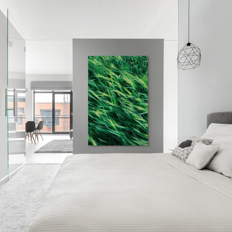 Tablou Canvas cu tema vântului verde smarald, 100 x 150 cm – poza 5