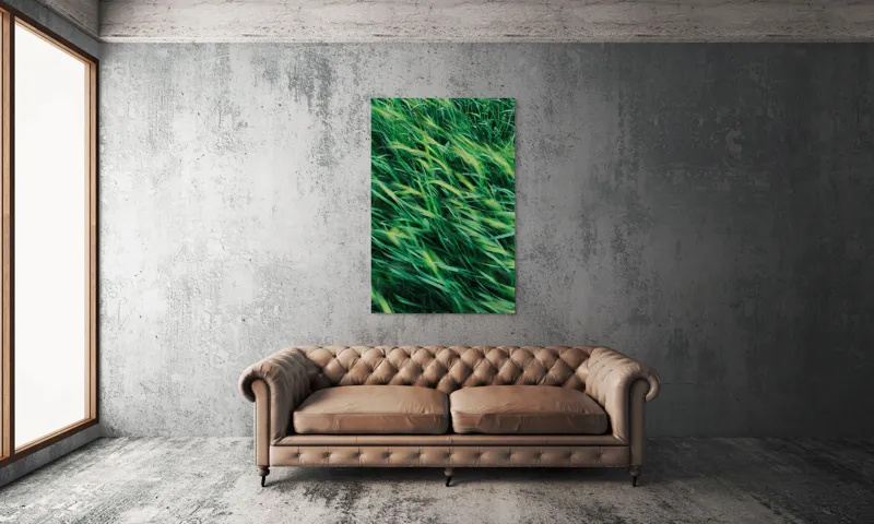 Tablou Canvas cu tema vântului verde smarald, 100 x 150 cm – poza 6