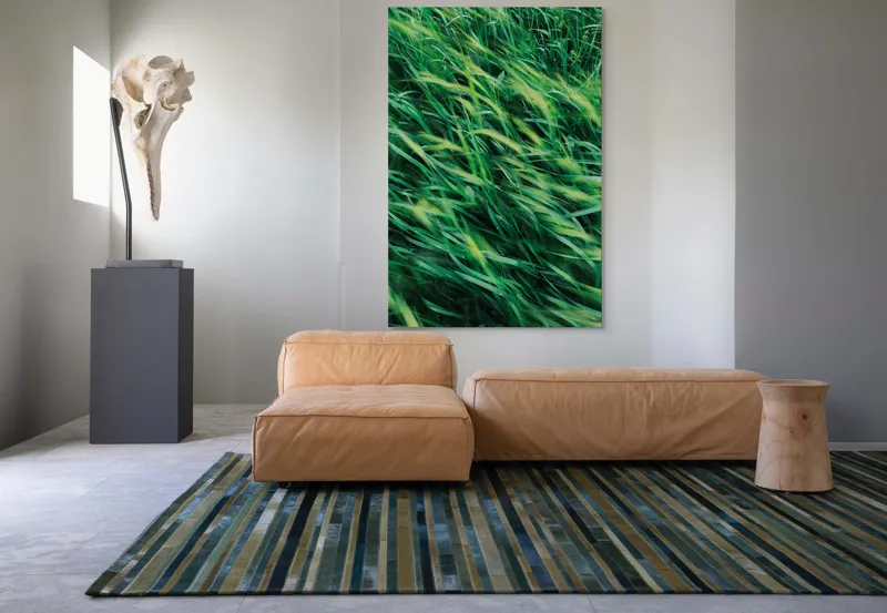 Tablou Canvas cu tema vântului verde smarald, 100 x 150 cm – poza 7