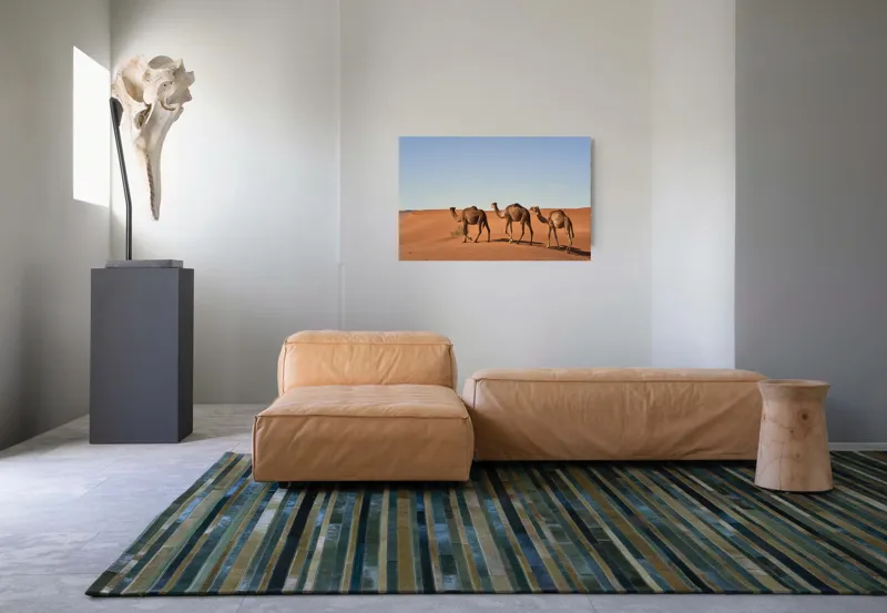 Tablou Canvas Caravana liniștită în deșertul nesfârșit, 90 x 50 cm – poza 8