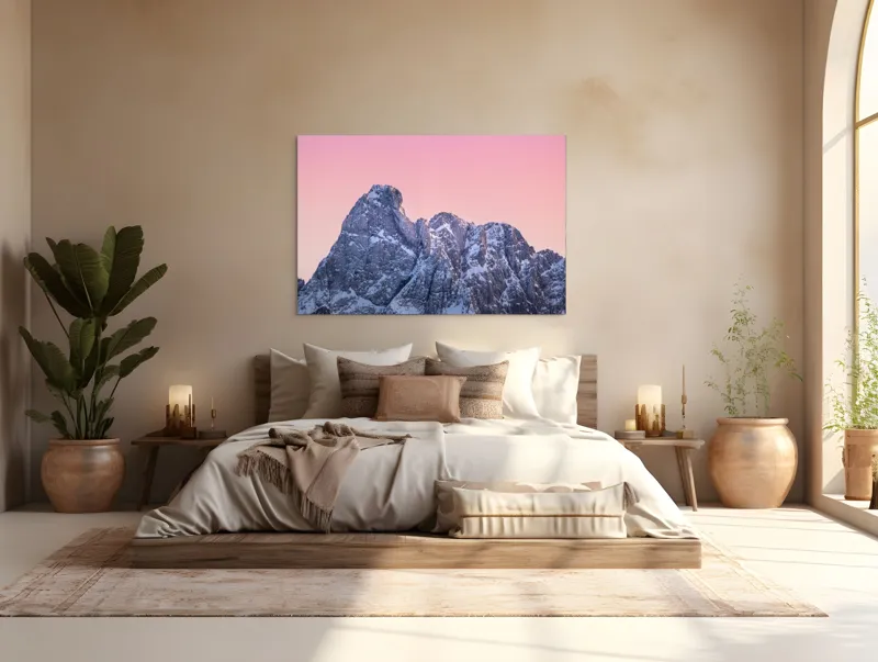 Tablou Canvas pe temă peisaj montan, 150 x 100 cm – poza 4