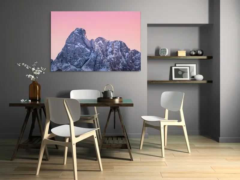 Tablou Canvas pe temă peisaj montan, 150 x 100 cm – poza 5