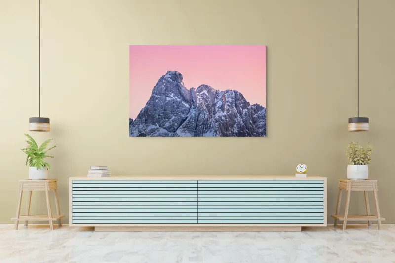 Tablou Canvas pe temă peisaj montan, 150 x 100 cm – poza 6