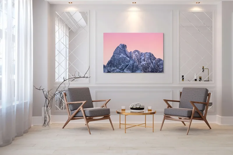 Tablou Canvas pe temă peisaj montan, 150 x 100 cm – poza 7