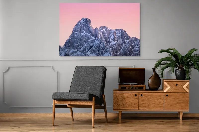 Tablou Canvas pe temă peisaj montan, 150 x 100 cm – poza 8