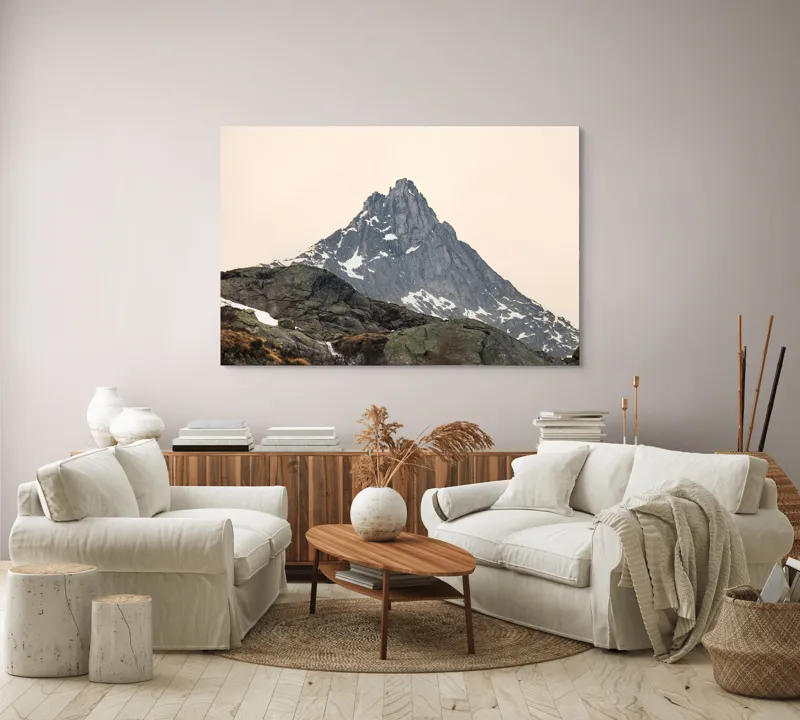 Tablou Canvas Vârful Măreț al Sufletului Pământesc, 150 x 100 cm – poza 3