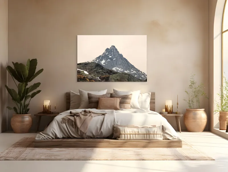 Tablou Canvas Vârful Măreț al Sufletului Pământesc, 150 x 100 cm – poza 4