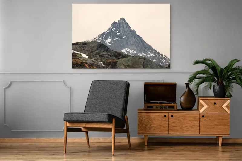 Tablou Canvas Vârful Măreț al Sufletului Pământesc, 150 x 100 cm – poza 8