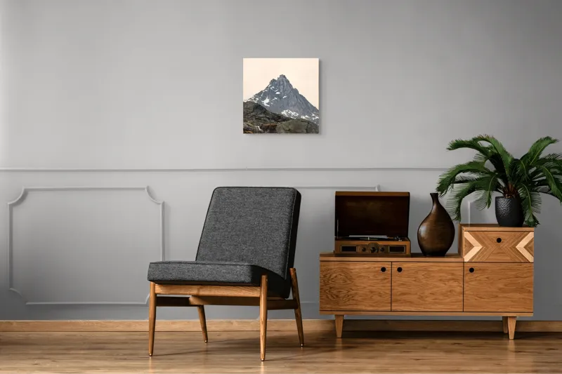 Tablou Canvas Vârful Măreț al Sufletului Pământesc, 50 x 50 cm – poza 6