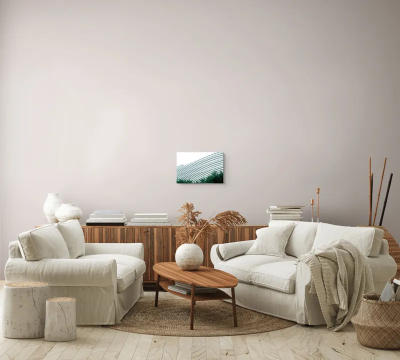 Tablou Canvas Arhitectură Modernă Geometrică Verde, 39 x 26 cm – poza 7