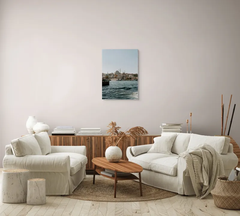 Tablou Canvas Vedere panoramică Istanbul orașul vechi și nou, 50 x 70 cm – poza 4