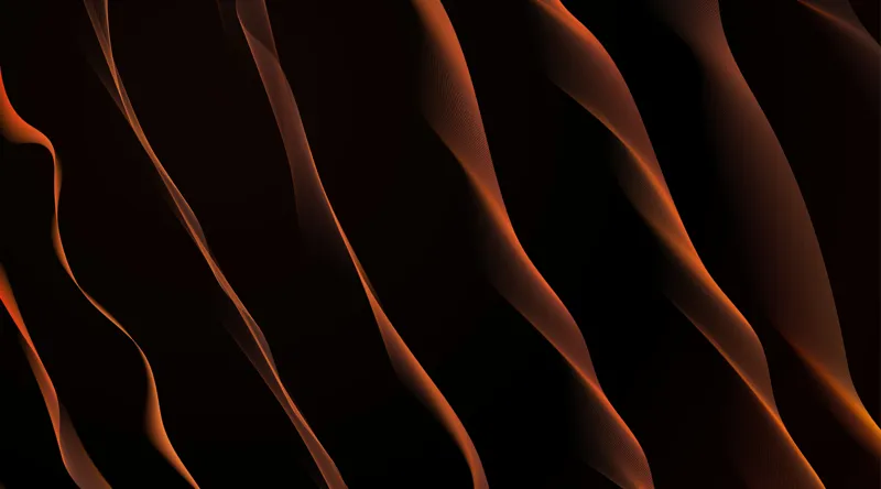 Tablou Canvas Abstract Flăcări și Întuneric Armonie Contrast Eleganță, 90 x 50 cm – poza 2