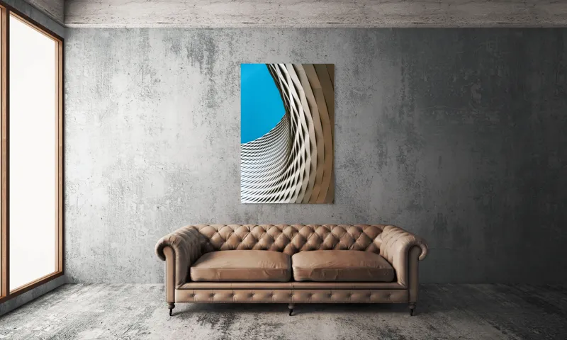 Tablou Canvas Arhitectură Modernă Geometrie Design Abstract, 100 x 150 cm – poza 6