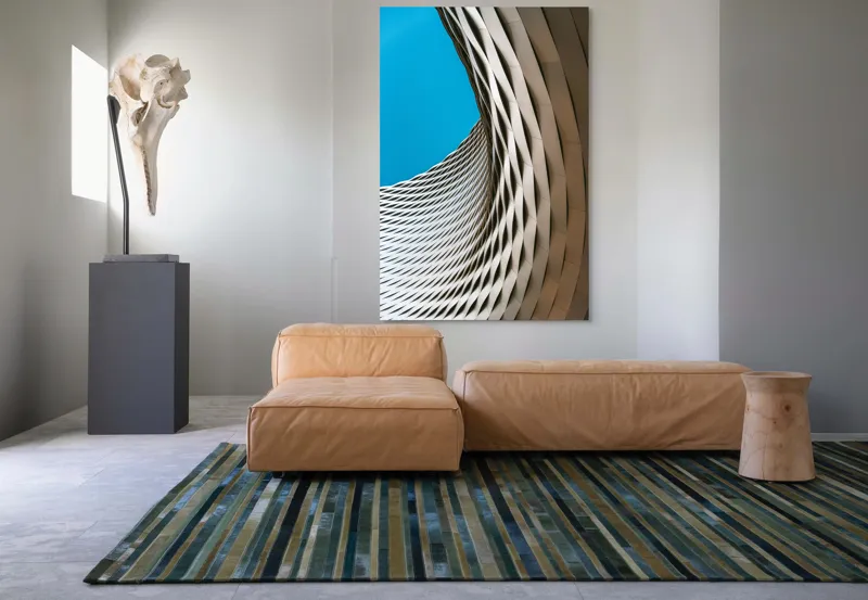 Tablou Canvas Arhitectură Modernă Geometrie Design Abstract, 100 x 150 cm – poza 7