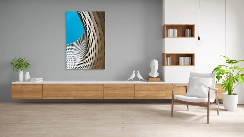 Tablou Canvas Arhitectură Modernă Geometrie Design Abstract, 100 x 150 cm – poza 8