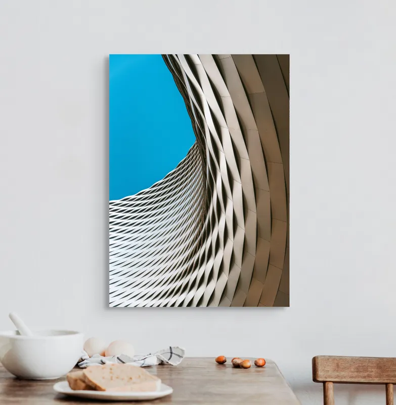 Tablou Canvas Arhitectură Modernă Geometrie Design Abstract, 50 x 70 cm – poza 3