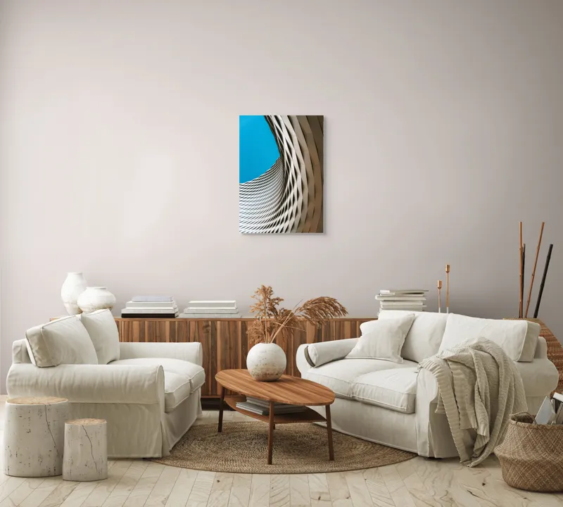 Tablou Canvas Arhitectură Modernă Geometrie Design Abstract, 50 x 70 cm – poza 4