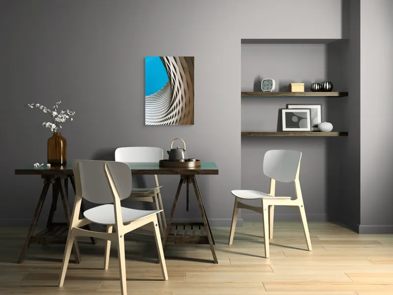 Tablou Canvas Arhitectură Modernă Geometrie Design Abstract, 50 x 70 cm – poza 5