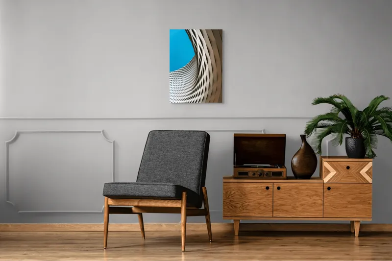 Tablou Canvas Arhitectură Modernă Geometrie Design Abstract, 50 x 70 cm – poza 8