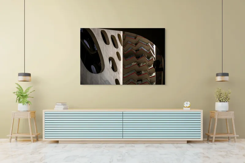 Tablou Canvas Armonie geometrică urbanism modern, 150 x 100 cm – poza 6
