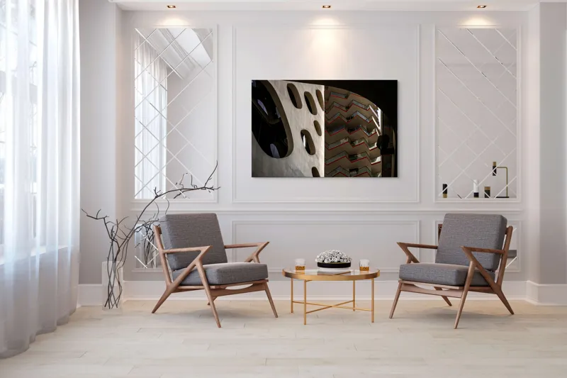 Tablou Canvas Armonie geometrică urbanism modern, 150 x 100 cm – poza 7