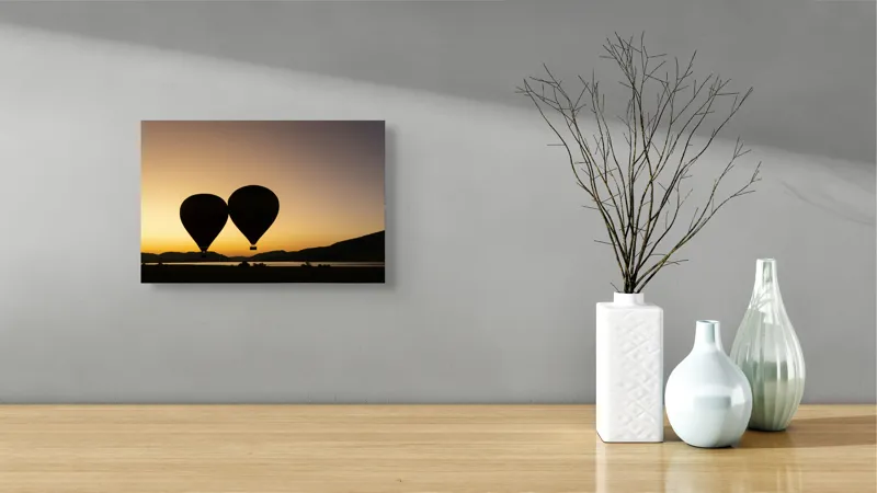 Tablou Canvas Zborul Viselor la Răsăritul Zilei, 39 x 26 cm – poza 8