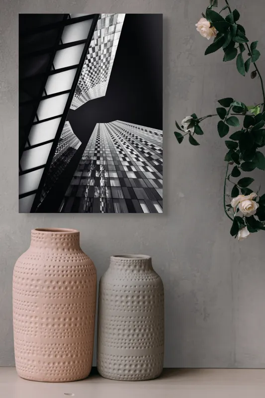 Tablou Canvas Geometrie Urbană Captivantă, 39 x 54 cm – poza 6