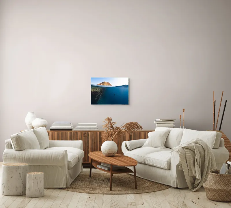 Tablou Canvas pe temă oceanică - Exploratorul abisurilor cristaline, 54 x 39 cm – poza 5